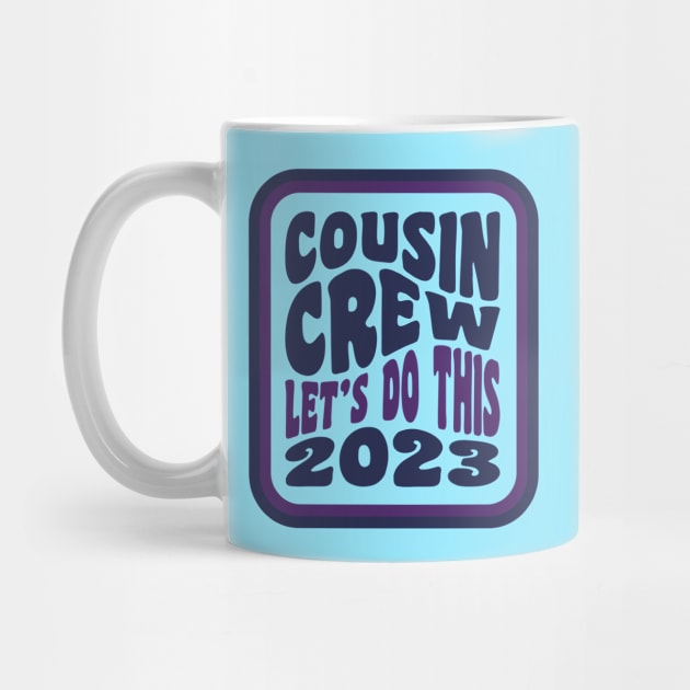 Cousin Camp 2023 Tie Dye amily Camping Summer Vacation by PodDesignShop